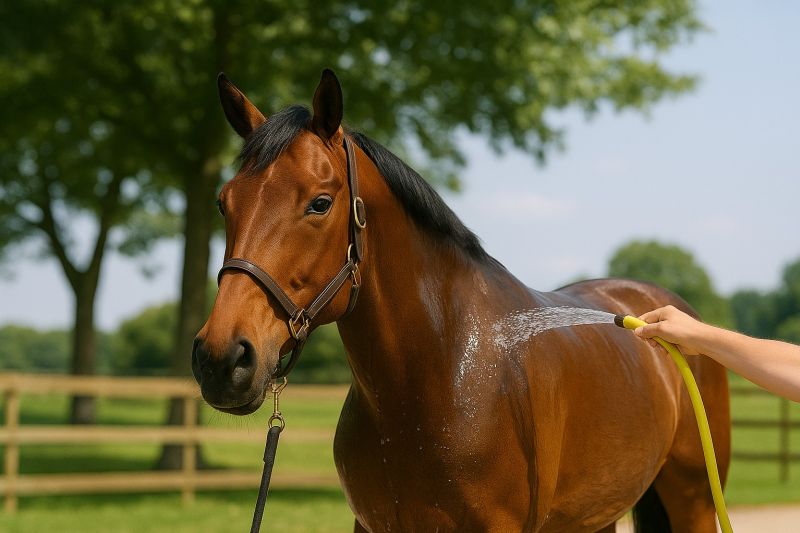 5 cuidados essenciais com cavalos no verão